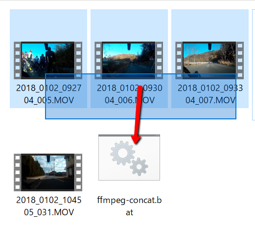 Ffmpeg ドラッグアンドドロップで動画結合 クイズ作成 問題作成ツール クイズから始まるeラーニング