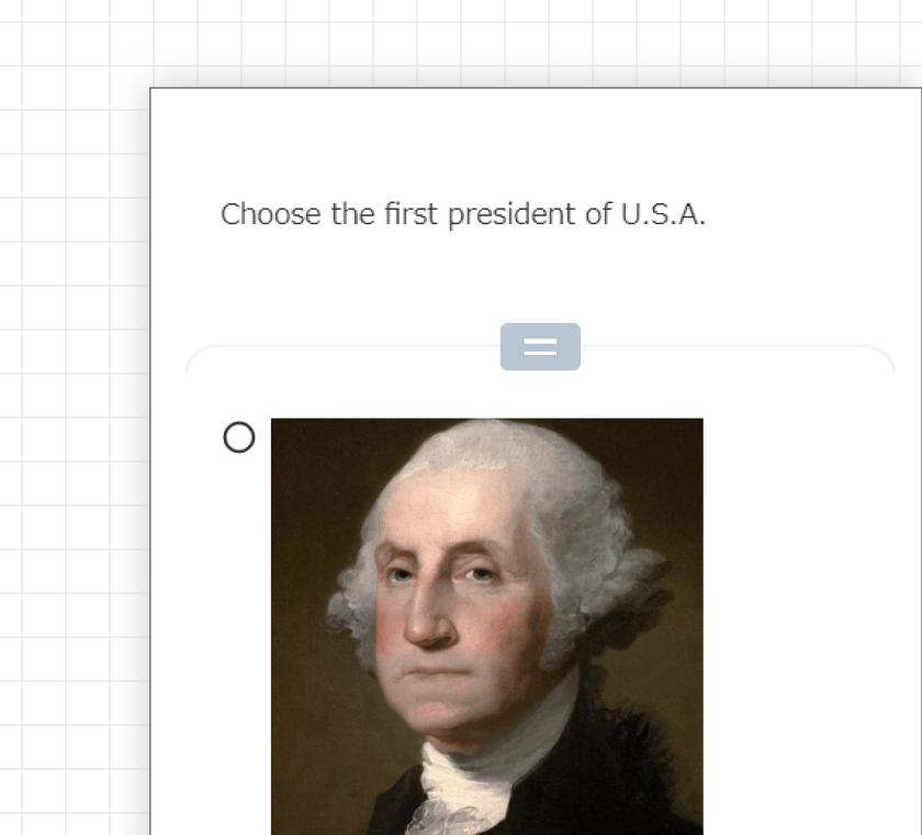 Insert images and audio to a quiz