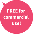 What a surprise, commercial use is free!